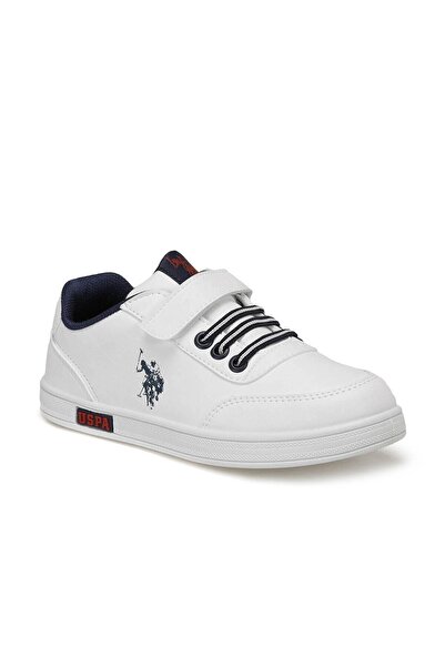 U.S. Polo Assn. As00266426 9f Cameron Wt 9pr Pantofi sport pentru copii, alb