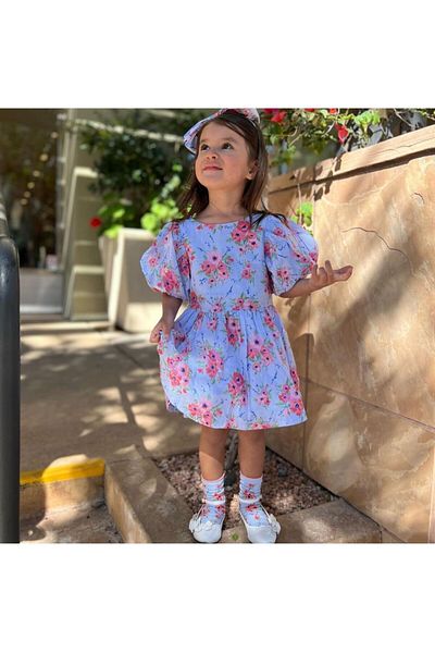 wiizy kids Girl - Summer Flower Patterned Dress