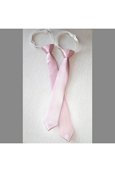 GallanD Tie 7-8 Years Old Children's Plain Satin Tied Unisex Special Day Birthday Wedding Satin Tie