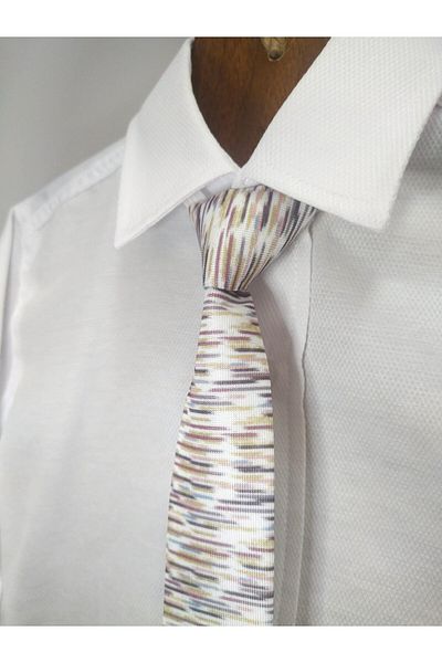 GallanD Digital Printed Fabric Tied Vibrant Color Patterned Unisex Special Day Birthday Wedding Children's Tie