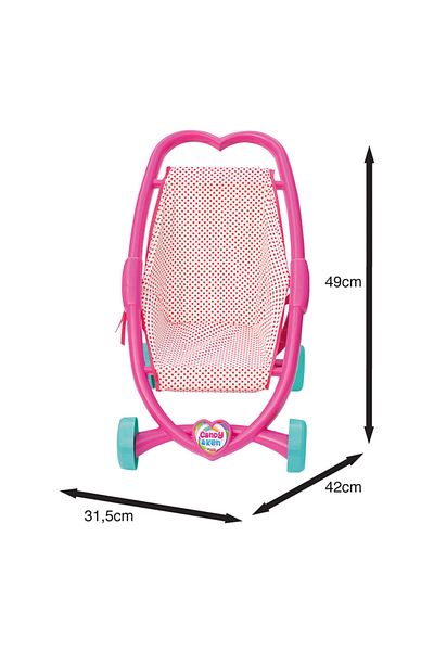 Dede Oyuncak Heart Candy Stroller