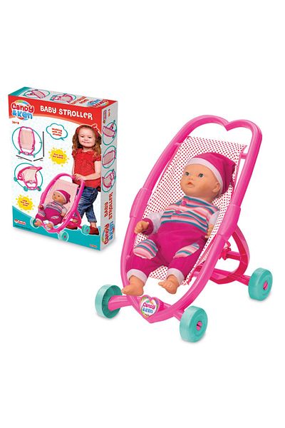 Dede Oyuncak Heart Candy Stroller