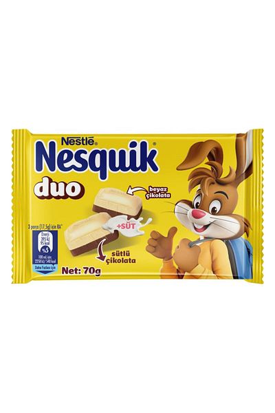 Nesquik 70g Duo Square Chocolate