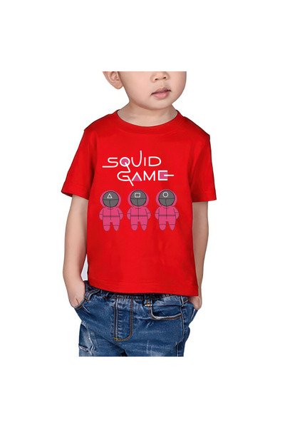 oneagılyazı Детска тениска „Squid Game“ – с печат