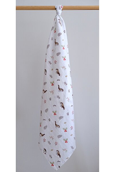 runbaby 3 Pieces 75x75 CM 100% Cotton Muslin Cover Set