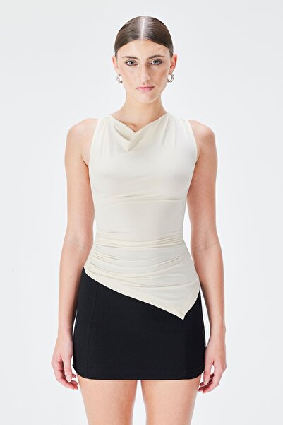 IAMNOTBASIC Ivory Eva Top