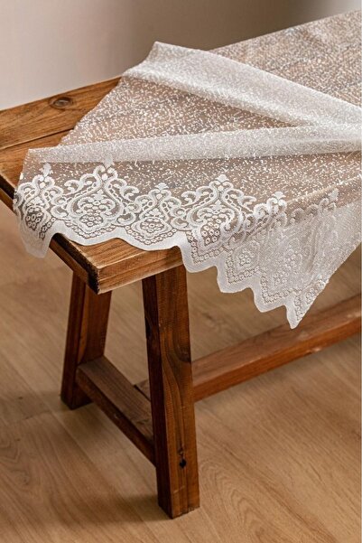 AleynaHome تنورة من التول ذات ثنيات ضيقة