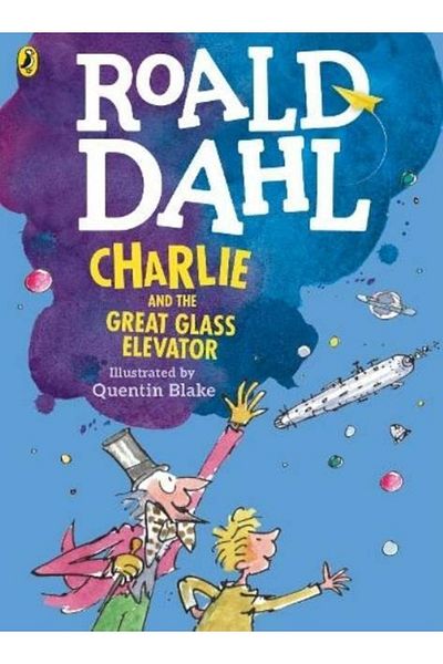 Puffin Books تشارلي والمصعد الزجاجي العظيم (إصدار ملون)