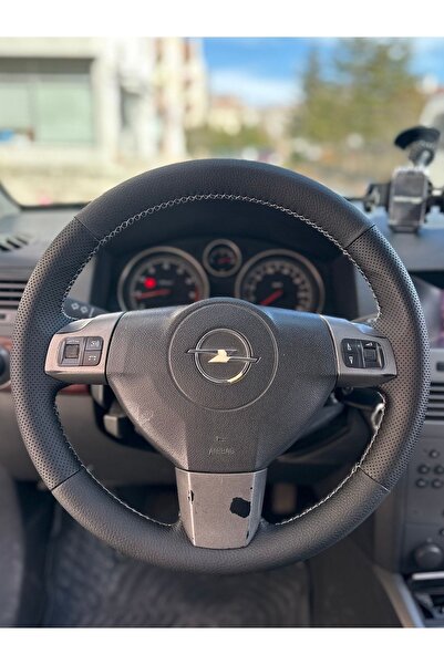 imza direksiyon kılıfı Opel Astra H Araca Özel Direksiyon Kılıfı ( Deri Sökül...