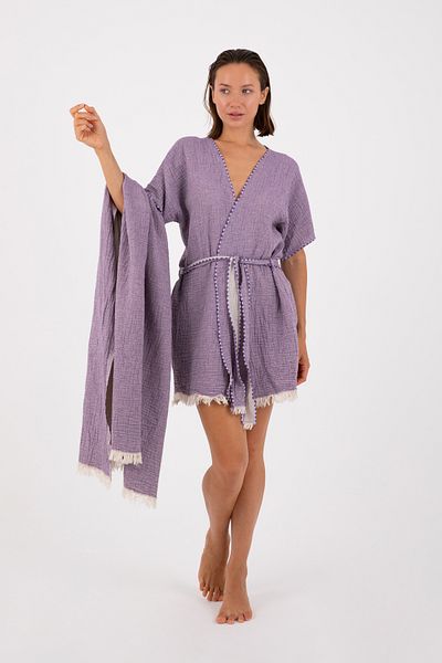 Dokubba Σετ κιμονό και Peshtemal Rodos Muslin