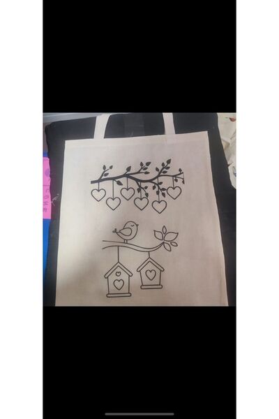 ERGIN BOYANABİLİR BEZ ÇANTA