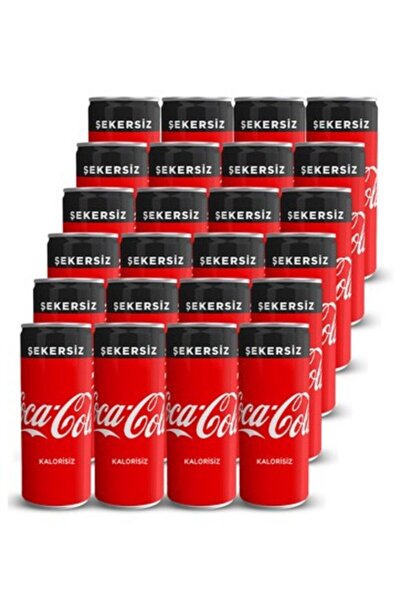 Coca-Cola Coca Cola Şekersiz 200ml X 24 Adet