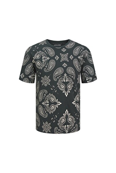 Jack & Jones JJPAISLEY AOP TEE SS CREW NECK