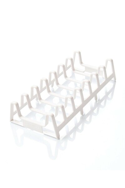 KıtayGroup Plastic Gondola 6 Compartment In-Cabinet Pot and Pan Lid Organizer