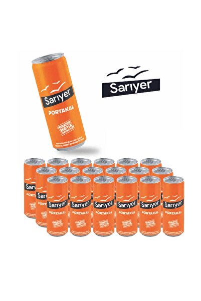 Sarıyer Gazoz Sarıyer Portakal Aromalı Gazoz 330ml x24 Adet