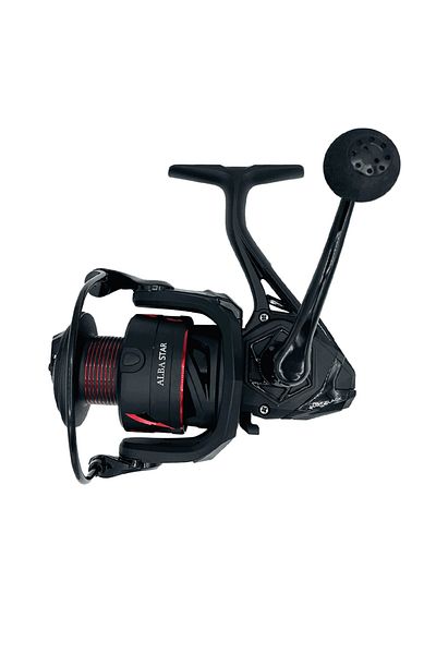 Albastar Barom 4000 Black Spin Fishing Machine - 7+1 Ball, 5.2:1 Speed