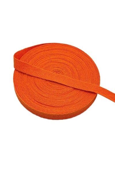 e tuhafiye 10 metri panglică portocalie îngustă cu înnorăituri în formă de ca...