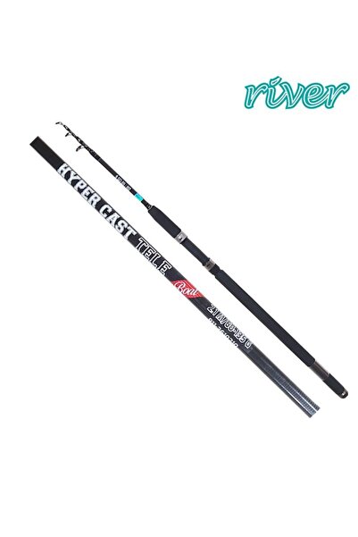 RİVER River Hyper Cast 360 cm 75-150g Atarlı  Karbon Teleskopik Olta Kamışı