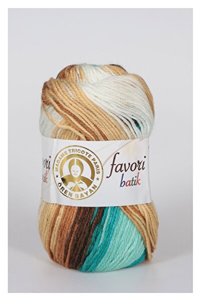 Ören Bayan Favori Batik 100 Gr El Örgü İpi (Renk No:910) 1 adet