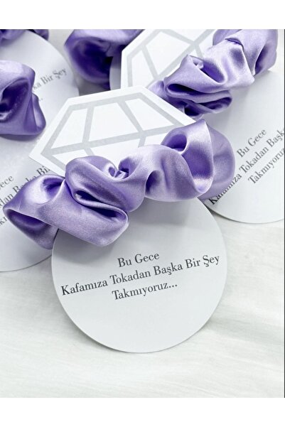 Mia Luxurious 20 de bucăți de cataramă cu card de diamant liliac (cadou cu henna și cadou pentru burlacii și set de cataramă pentru domnișoară de onoare