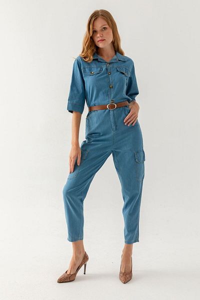 Yare Latest Fashion Quality Very Stylish Denim Jumpsuit