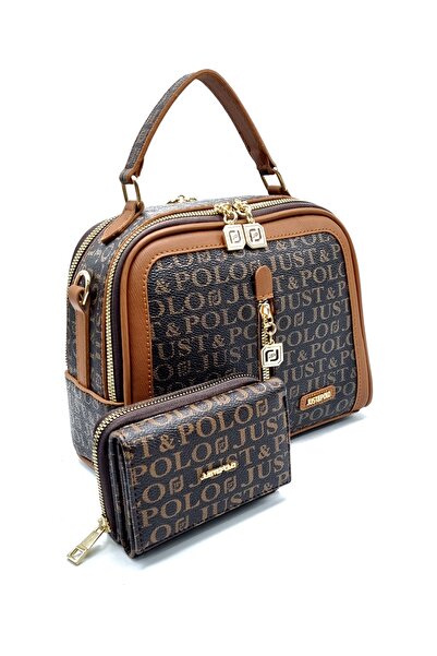 Just Polo حقيبة كتف للنساء من Justpolo ذات 5 أقسام