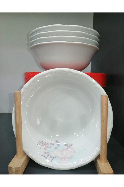 Porland Glorya 12-Piece Porcelain Bowl 13 Cm (12 PCS)