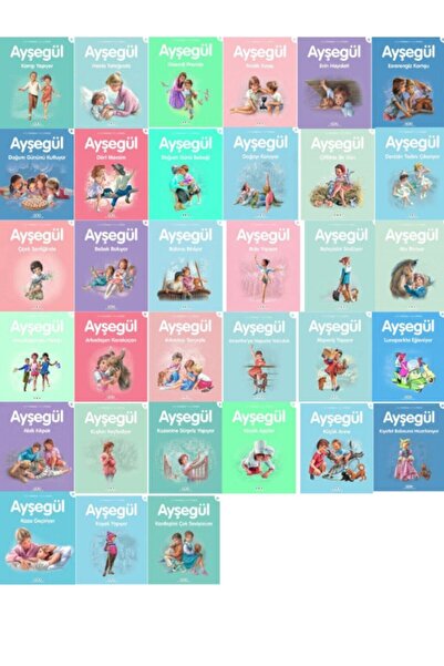Yapı Kredi Yayınları Ayşegül Serisi Toplam 33 Kitap