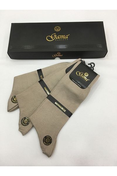 Gama Çorap 3 τεμάχια 100% Mercerized Nylon Λεπτές καλοκαιρινές ανδρικές κάλτσες