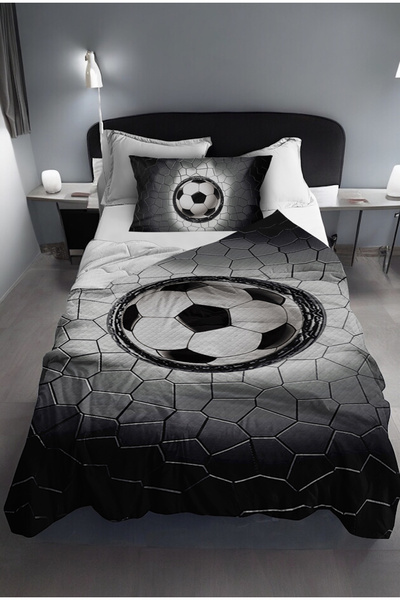 Bebişim Halı Taraftar Pike Yatak Örtüsü Yastık Kılıflı Bh5117