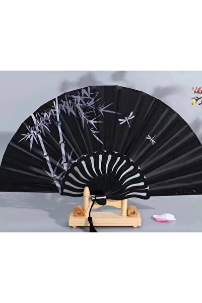 baytoptan Plastik Desenli Yelpaze