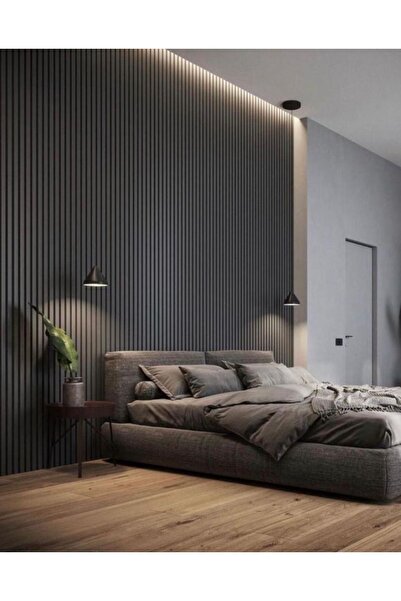 AGT Akyürek Lb 3783 Model Soft Touch Fırtına Gri Dekor Profil Duvar Kaplama P...