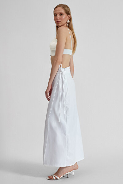 LAMODEMAPASS ALINA Uzun Bağlamalı Etek