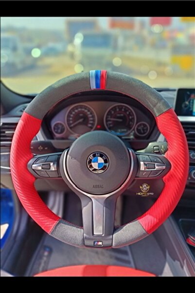 HOPE OTO DİZAYN Bmw Alcantara Direksiyon Kılıfı
