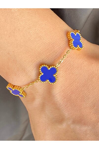 kems jewels Yonca Detaylı Çelik Bileklik