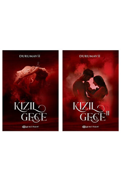 Epsilon Yayınevi Kızıl Gece 1 + Kızıl Gece 2 / Durumavii 2 Kitap Set