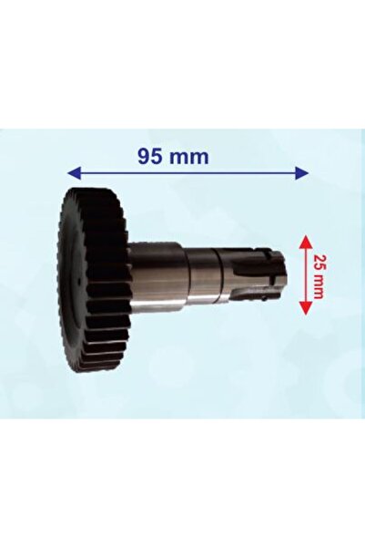 Mondial Atv Kuba 150 Şanzıman Çıkış Dişlisi 40T 30Xsetli Öm
