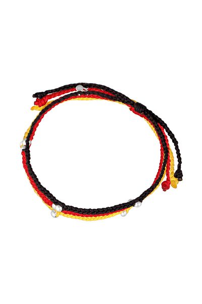 ELLI 925 Sterling Silber Fußball Fan Set - Armband