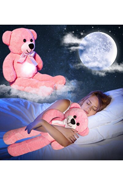 Princess Bear 80 Cm Rengarenk Papyonlu Ayıcık (%100 Yerli)