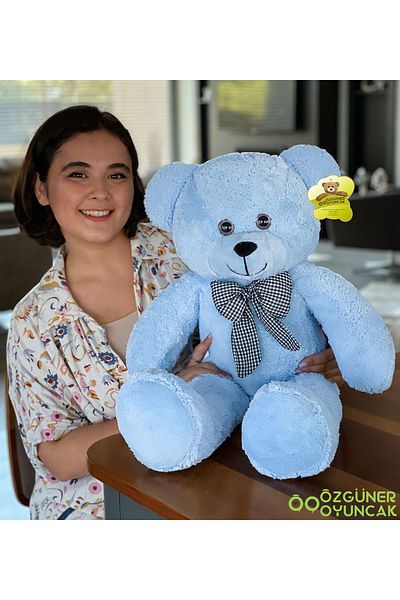 Princess Bear 80 Cm Colorful Bow Tie Teddy Bear - 100% Local