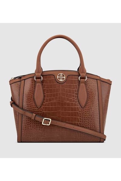 Nine West Ninewest Kyelle Jet Set  Caramel Satchel Bag for Women