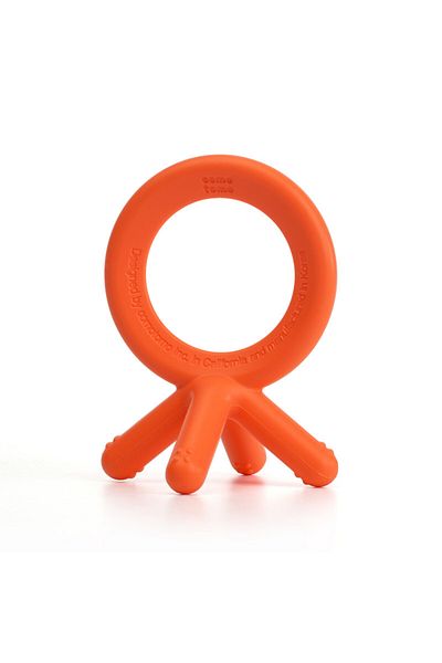 comotomo - Silicone Baby Teether - Orange