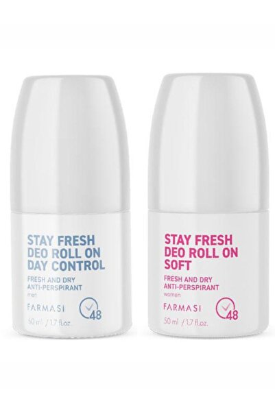Farmasi Anti-Perspirant Deo Roll On Erkek Day Control & Anti-Perspirant Deo Roll On Kadın Soft