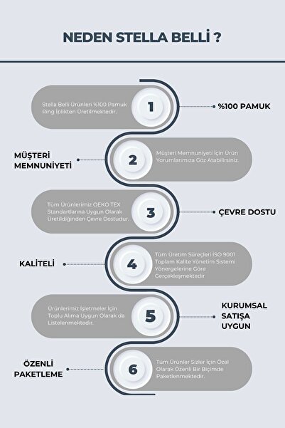 Stella Belli Білий 100% бавовна 5 штук регульованих рушників, стрічка для волосся та макіяжу - спеціальний набір для підприємств