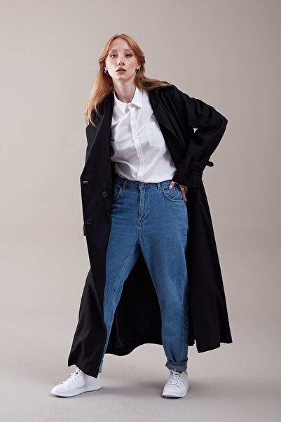 SahraAfra Parrot Oversize Trençkot