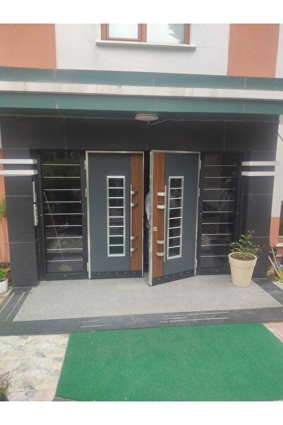 Tezdoor Çelik Kapı, Bina Giriş Kapısı Apartman Kapısı Dış Cepheye Uygun Bina Kapıları Sağ Açılım