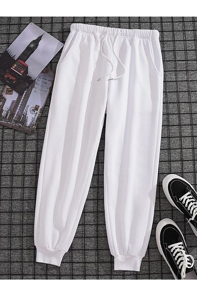 Mad&Calf Ανδρικό φούτερ Regular Fit με ελαστικά πόδια