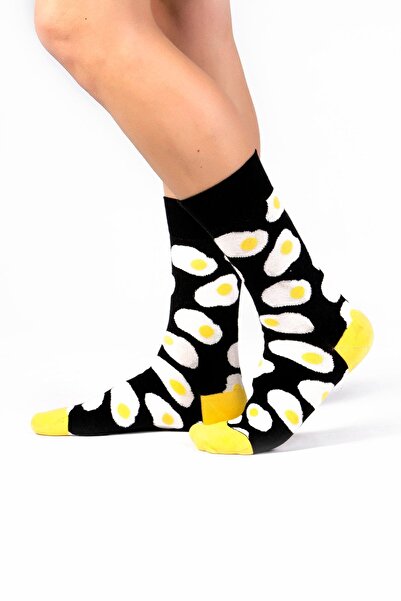Ozzy Socks Мъжки безшевни шарени чорапи от органичен памук 6 бр