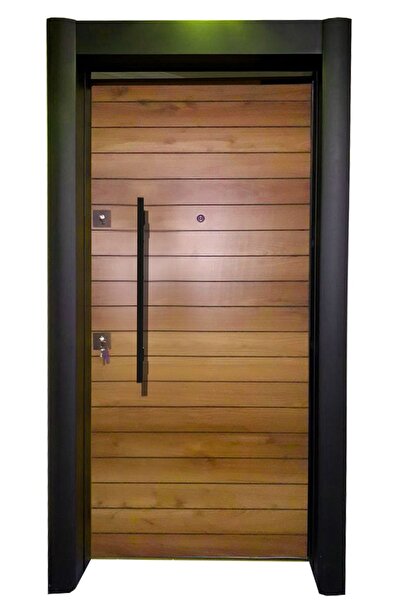 Tezdoor Çelik Kapı, Monoblok Kilit Sistemi 90x200cm Sol Açılım