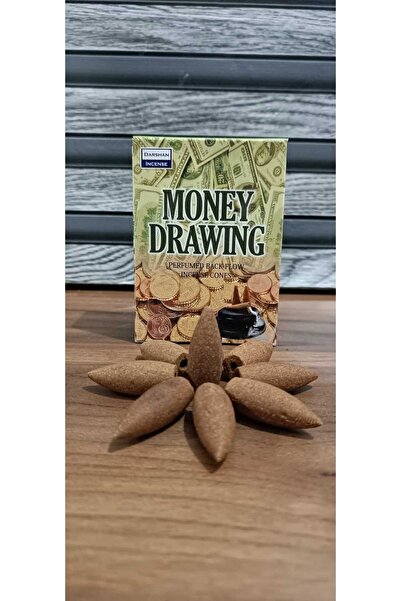 HUNATASARIM 10 Adet Geri Akış Tütsü Money Drawing (Para Çekme) Kokulu